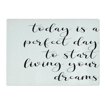 Today Is a Perfect Day Chopping Board
