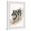 Llamas In A Row - Single Picture Frame Painting-1521424830