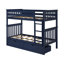 Lit superposé standard en bois massif Absecon-1365809349