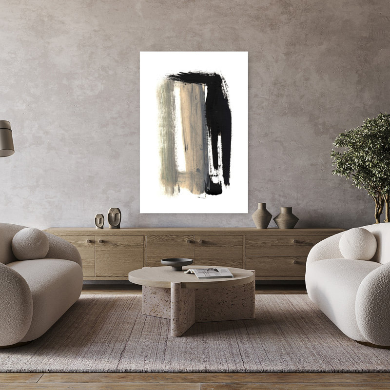 Art contemporain, art contemporain abstrait, H 48 po x l 32 po