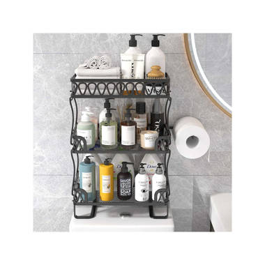 Rebrilliant Annja Metal Adhesive Bathroom Shelves