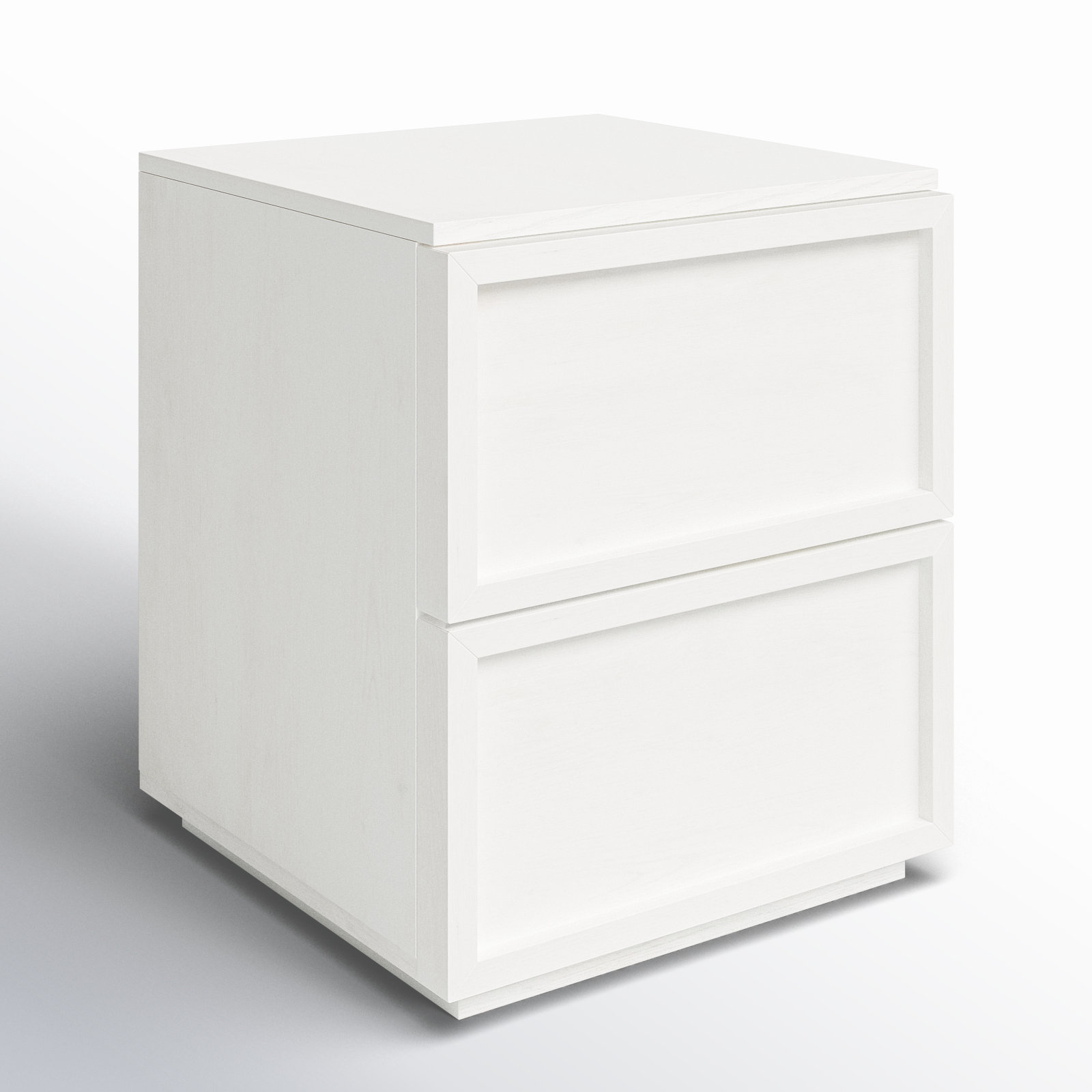 Hudson Nightstand, White Washed