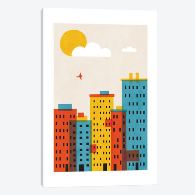 « city ii », impression sur toile