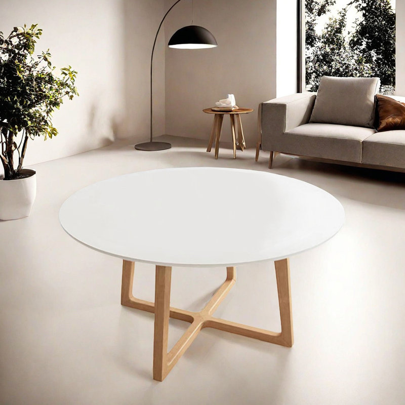 Table de salle à manger Taletta, H 29,5 po x L 53,1 po x l 53,1 po