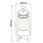 Jaylynn 48.4cm Battery Powered Outdoor Lantern