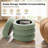 Rosa Modern Storage 360°Swivel Round Ottoman With Solid Wood Base-31970831