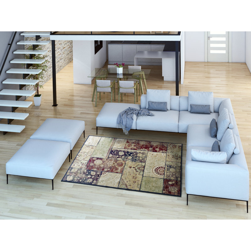 Yorkville Geometric Area Rug, Rectangle 160 x 230cm
