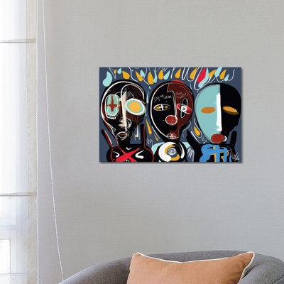 We Are A Family Print On Acrylic Glass