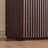 34.4"W Cherise Fluted Storage Cabinet, 2-Door Fluted Sideboard with 1.97"-Thick Side Panels and Faux Marble Top-1404440747