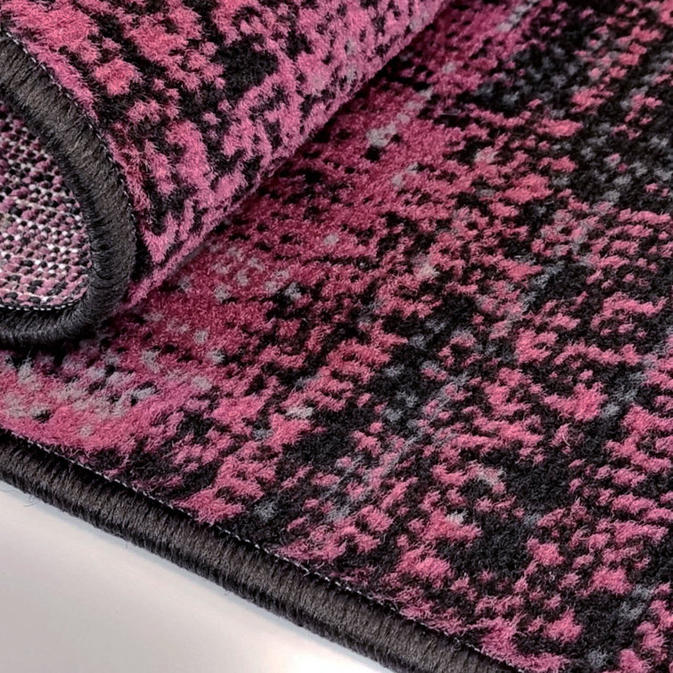Aayusha Violet/Black Rug