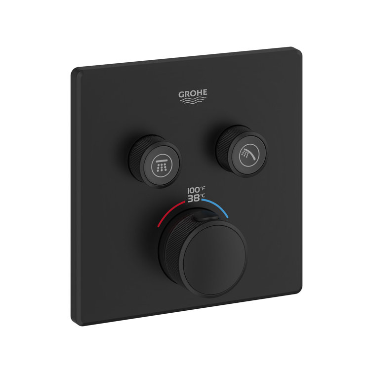 Grohtherm® Dual Function Thermostatic Valve Trim