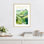 «Hampshire Hills I» par Ray Powers, impression sur bois encadrée
