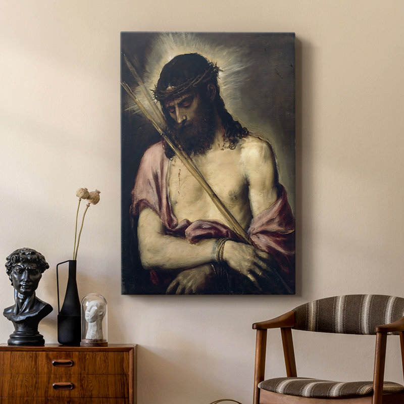 Toile tendue Ecce Homo - Gallery par Titian, 24 po x 36 po