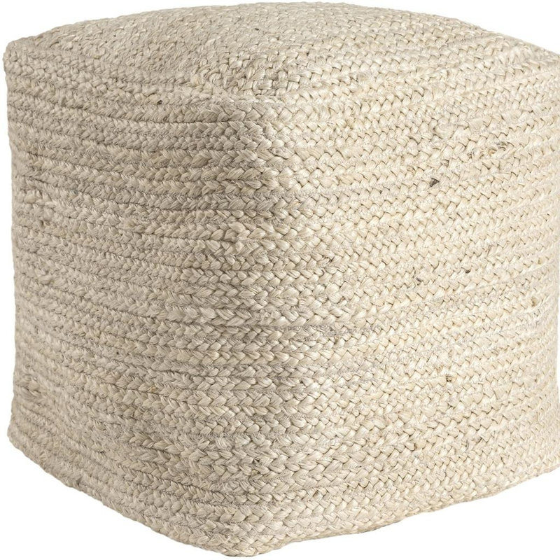 Repose-pieds 18 po en jute naturelle