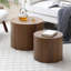 Ensemble de 2 tables basses rondes-1632457980