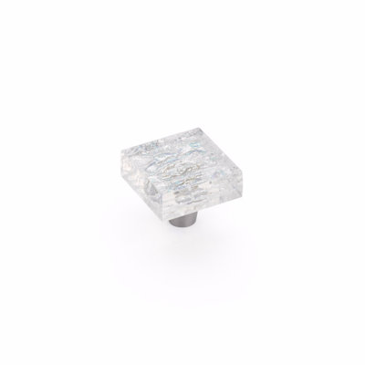 Schaub Ice Square Cabinet Knob 1-1/2"