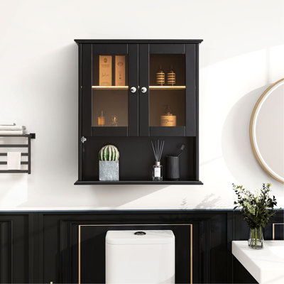 Upgraded Bathroom Wall Cabinet Over The Toilet Storage Cabinet Wall Mounted Storage Cabinet Wooden Medicine Cabinets