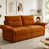 Tissu orange sélectionné