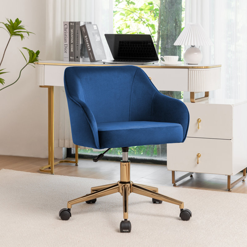 Chaise de bureau Centrahoma, Bleu