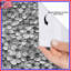 Rideau de douche monochrome à motif floral extra long-1287610901