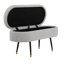 Banc de rangement rembourré Nicastro-880633226