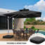 Parasol carré à DEL 120 po-198721277
