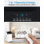 12000 BTU 4-in-1 Portable AC/Heater – Cools, Heats, Dehumidifies, Fans. Quiet, digital display, 24H timer, energy efficient. For rooms up to 550 sq.ft. Easy-roll wheels. White.