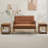 Gladis Faux Leather End Table with Storage (Set of 2)-114311984