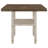 Heritage Design - Denardo 5-Piece Drop Leaf Counter Dining Set Rustic Cream