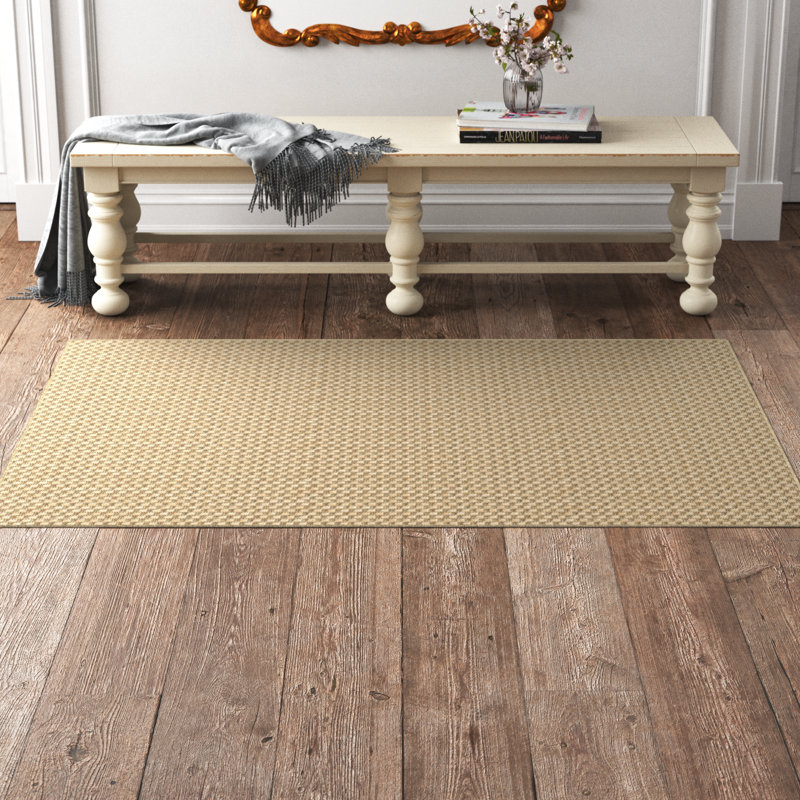 Tapis intérieur et extérieur en polypropylène tissé à la machine Kallas, Rectangle 3 pi 7 po x 5 pi 6 po