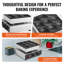 9PCS 76mm Dutch Pancake Maker Commercial Dorayaki Baker 850W Non-stick