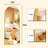 56"x21" Arched Full Length Mirror Floor Mirrors-859164527