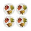 Sous-verres ronds en cuir Vegan-119015308