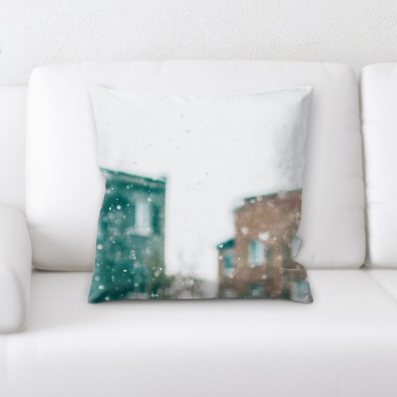 Coussin décoratif flou
