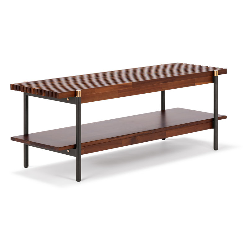 Banc de rangement en bois Jupiter