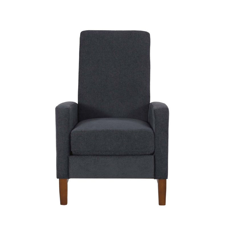 Fauteuil inclinable manuel de 27 po Ashlyn, Gris anthracite