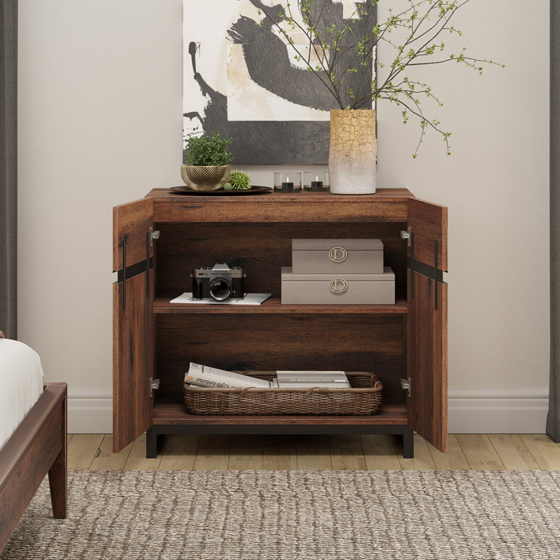 Aadam Accent Cabinet, Brown