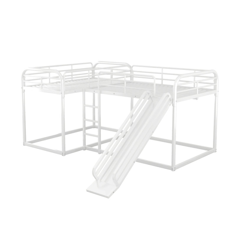 Angelinah Metal Youth Beds Bed, White