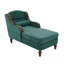 Chaise longue surdimensionnée en tissu pour l'intérieur - siège large, fauteuil-lit, canapé de lecture-385079236