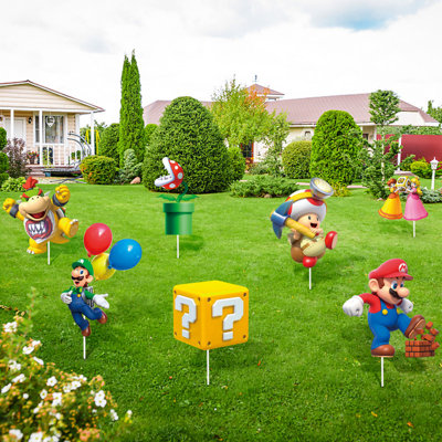 Ensemble de 8 panneaux de jeu Super Mario