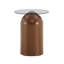 Petite table basse, table centrale ronde, table basse moderne en verre-1230635869