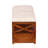 Myo Wool Upholstered Bench with Drawers