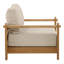 Julie Outdoor Sofa Chair Taupe