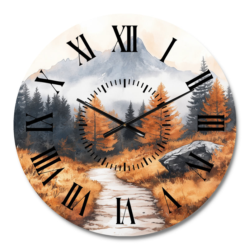 Horloge murale en métal, Petit