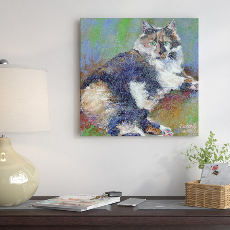Kezia, reproduction d’art sur toile tendue, H 18 po x l 18 po x P 1,5 po