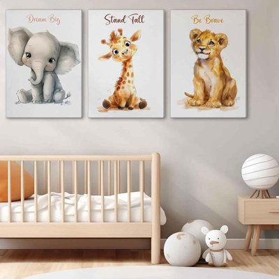 3 Piece Wrapped Canvas Print