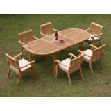 Arbor Outdoor 7 - Piece Teak Dining Set