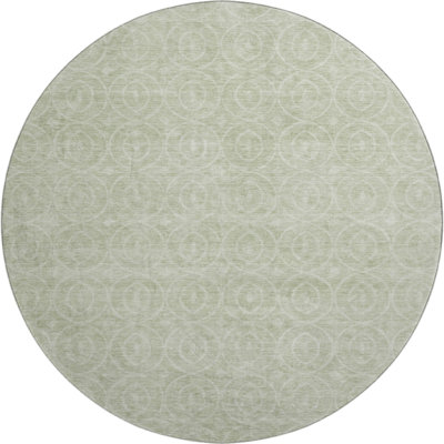 Premium Machine Washable Barry AMF1227 Geometric Rug