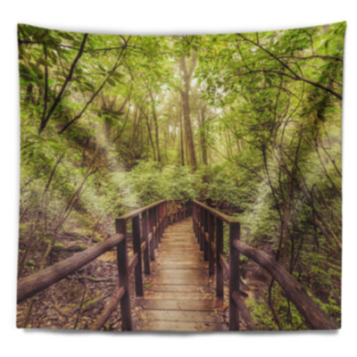 Landscape Polyester Tapestry