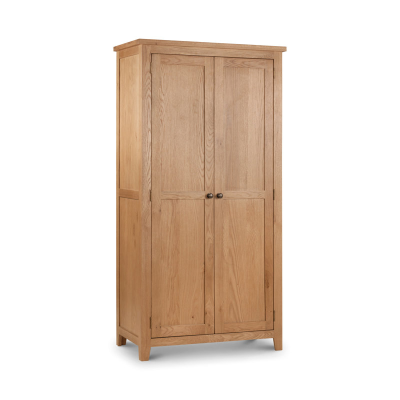 North Castle 2 Door Solid Wood Wardrobe